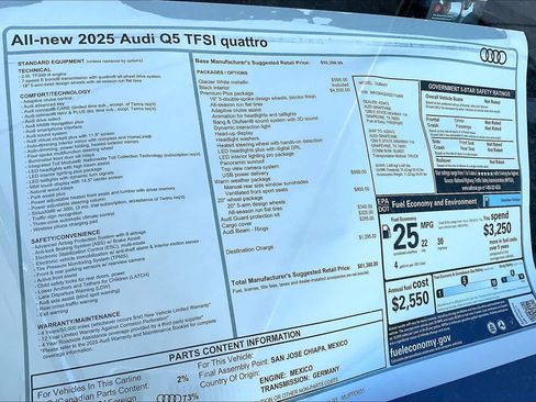 New 2025 Audi Q5 Premium Plus image 18