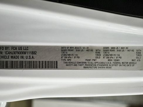 Used 2022 Jeep Wrangler Unlimited Rubicon w/ LED Lighting Group image 12