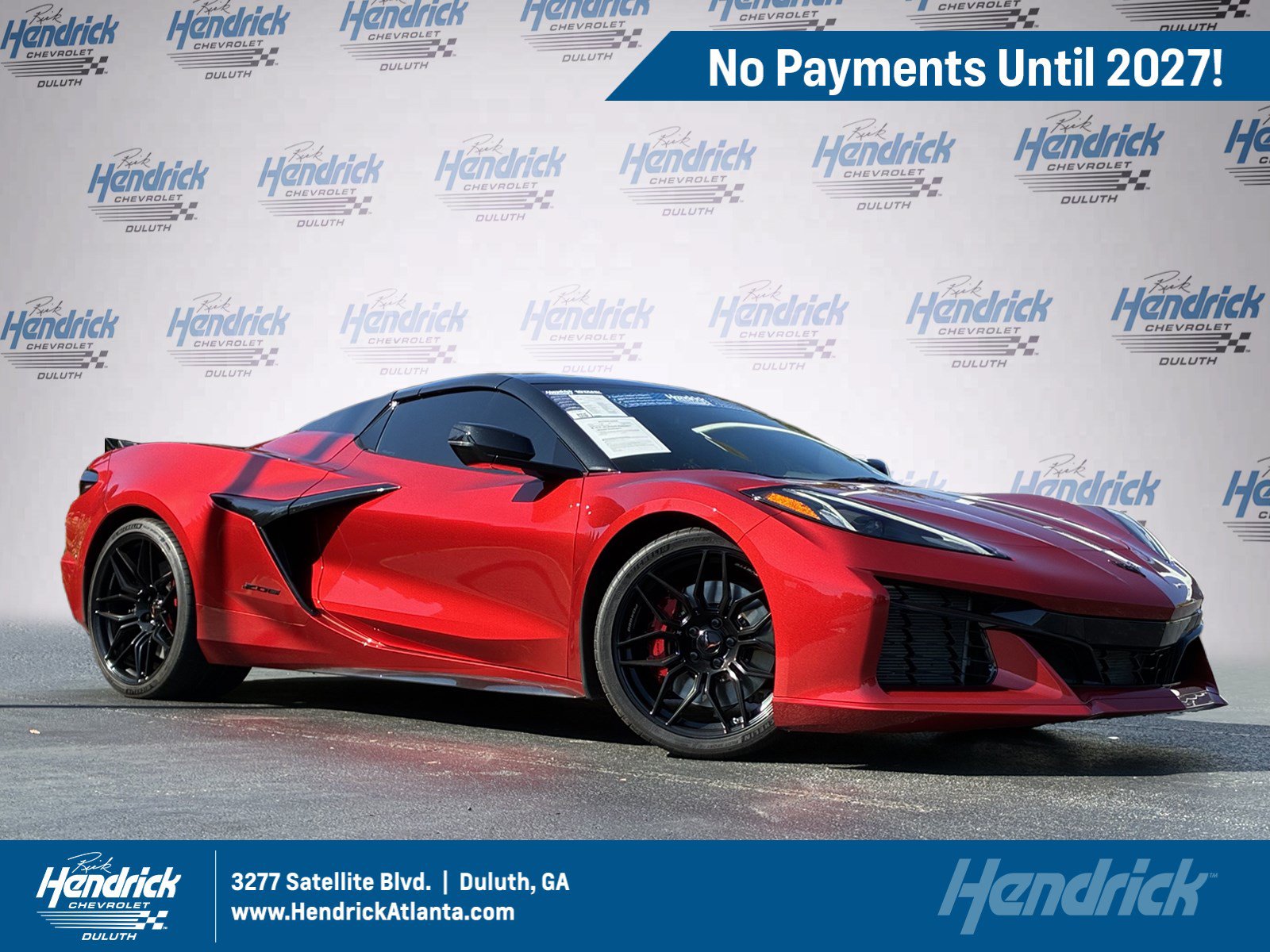 Used 2025 Chevrolet Corvette Z06 RWD image 1
