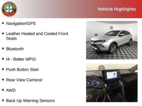 Used 2021 Toyota Venza XLE w/ Softex Package AWD/4WD image 2