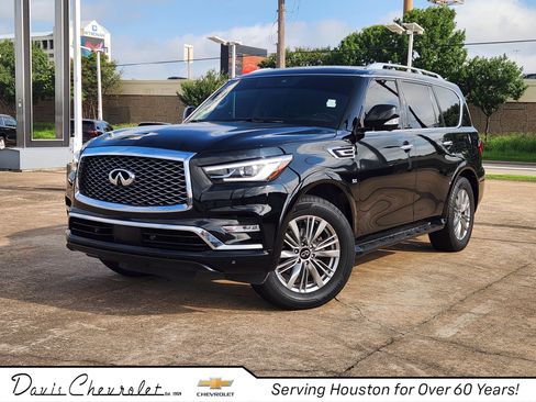 Used 2020 INFINITI QX80 Luxe w/ Proassist Package RWD image 1