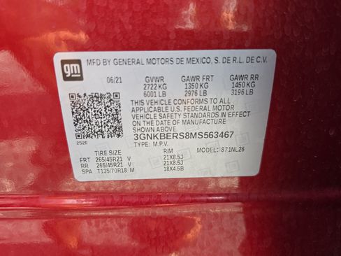 Used 2021 Chevrolet Blazer RS w/ Enhanced Convenience Package FWD image 44