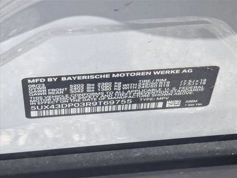Certified 2024 BMW X3 sDrive30i w/ Convenience Package RWD image 23