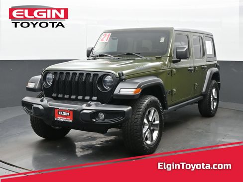 Used 2021 Jeep Wrangler Unlimited Sport AWD/4WD image 1