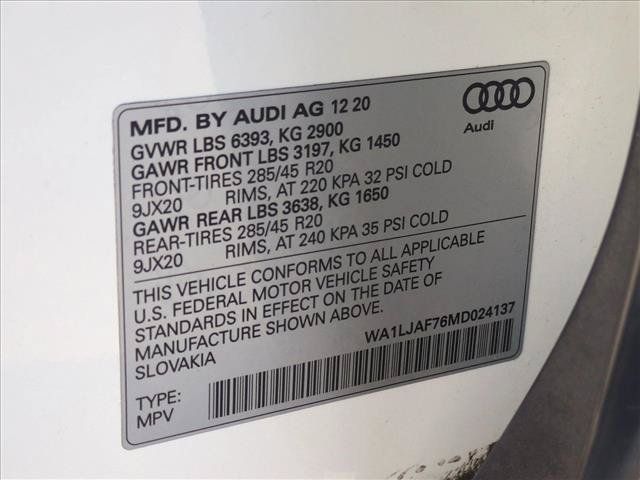Used 2021 Audi Q7 2.0T Premium Plus w/ Executive Package AWD/4WD image 27