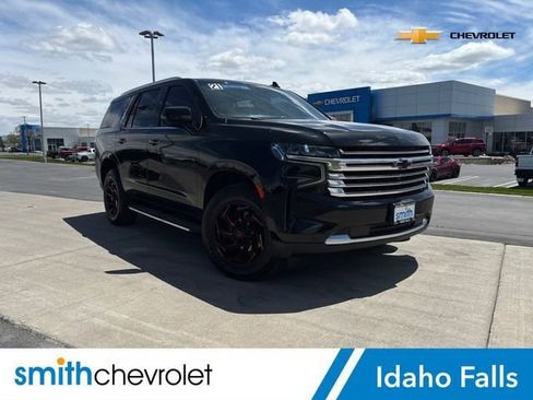 Certified 2021 Chevrolet Tahoe High Country w/ Max Trailering Package AWD/4WD image 1