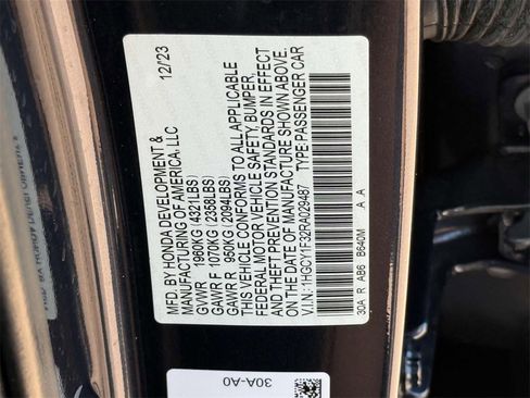 Used 2024 Honda Accord EX image 30