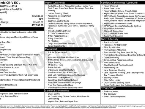 Used 2025 Honda CR-V EX-L image 12
