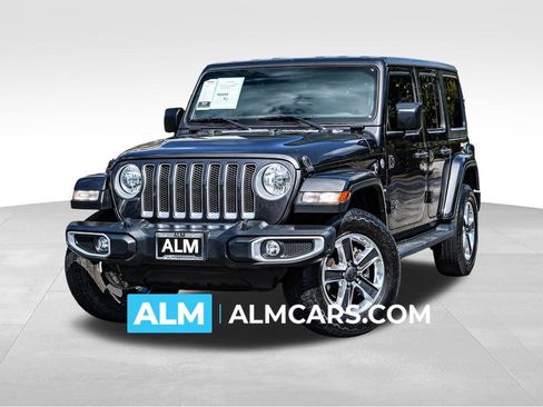 Used 2021 Jeep Wrangler Unlimited Sahara image 1