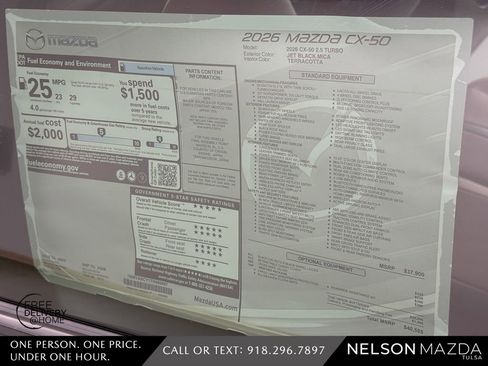 New 2026 MAZDA CX-50 AWD 2.5 S w/ Weather Package image 17