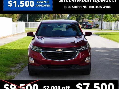 Used 2018 Chevrolet Equinox LT FWD image 2