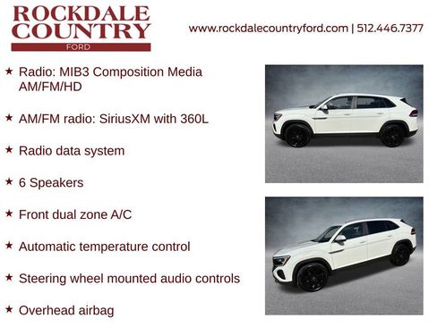 Used 2025 Volkswagen Atlas Cross Sport SE w/ Panoramic Sunroof Package image 7