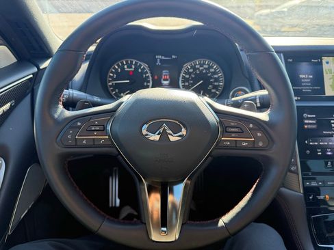 Certified 2023 INFINITI Q50 Red Sport 400 w/ Black Opal Edition image 17