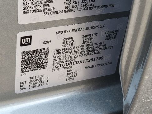 New 2026 GMC Sierra 1500 SLE w/ Preferred Package AWD/4WD image 13