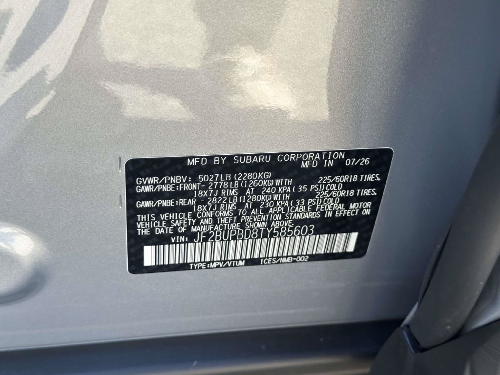 New 2026 Subaru Outback Premium AWD/4WD image 33