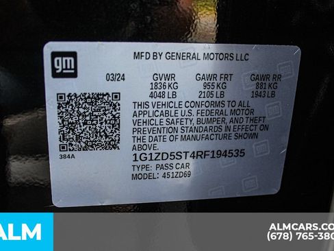 Used 2024 Chevrolet Malibu LT FWD image 38