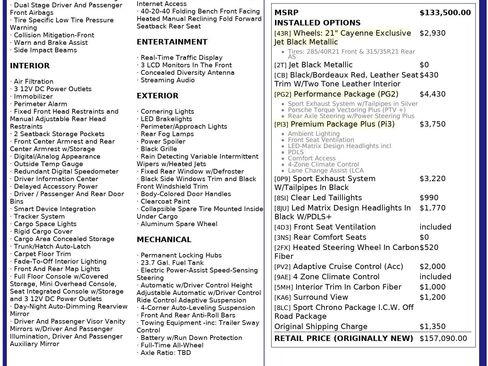 Used 2022 Porsche Cayenne Turbo w/ Performance Package (PG2) image 2