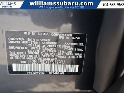 New 2026 Subaru Outback Limited AWD/4WD image 25