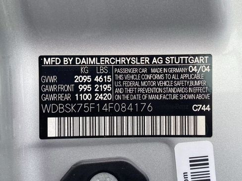 Used 2004 Mercedes-Benz SL 500 image 30