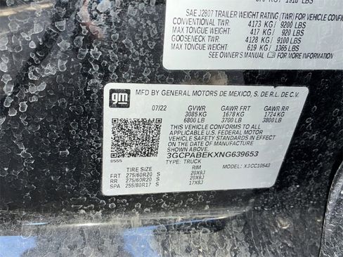 Used 2022 Chevrolet Silverado 1500 Custom image 46