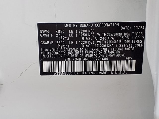 Certified 2024 Subaru Outback Limited AWD/4WD image 10