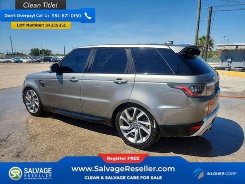 Used 2019 Land Rover Range Rover Sport HSE AWD/4WD image 3