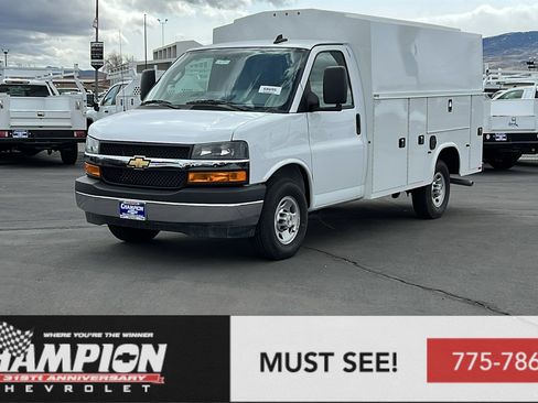 New 2024 Chevrolet Express 3500 w/ Power Convenience Package RWD image 1