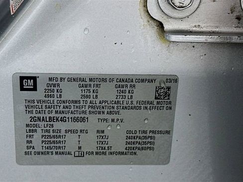 Used 2016 Chevrolet Equinox LS image 31