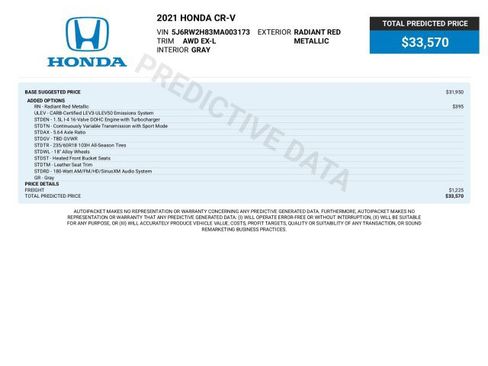 Used 2021 Honda CR-V EX-L image 3