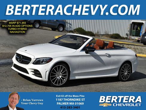 Used 2023 Mercedes-Benz C 300 4MATIC Cabriolet image 2