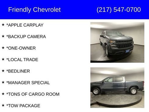 Used 2022 Chevrolet Silverado 1500 W/T w/ WT Value Package image 6