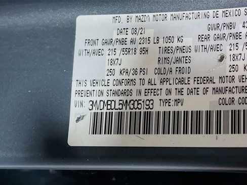 Used 2021 MAZDA CX-30 AWD 2.5 S w/ Premium Package image 28