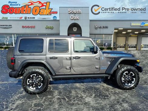 Certified 2025 Jeep Wrangler Unlimited Rubicon 4xe w/ Convenience Group AWD/4WD image 2