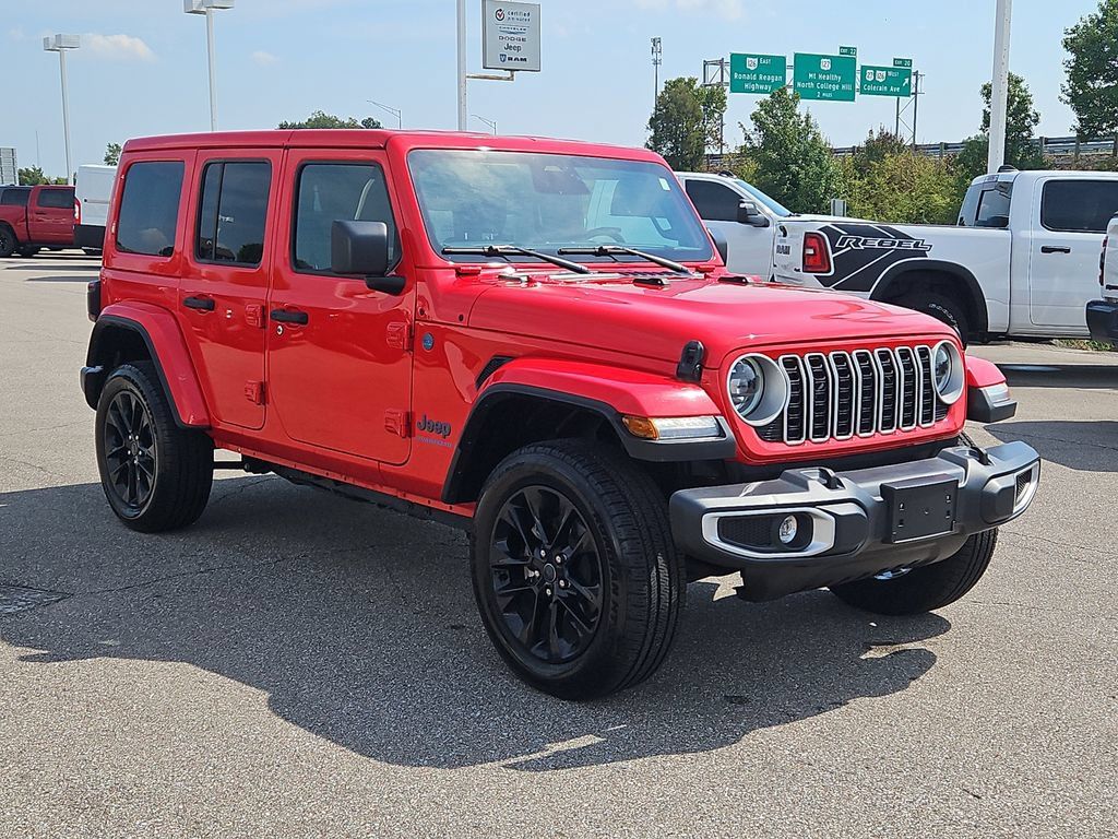 Used 2025 Jeep Wrangler Unlimited Sahara w/ Safety Group AWD/4WD image 31