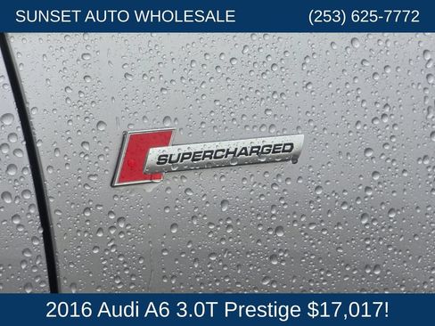 Used 2016 Audi A6 3.0T Prestige w/ Prestige Package AWD/4WD image 23