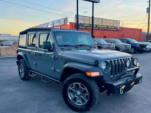 Used 2021 Jeep Wrangler Unlimited Sport image 1