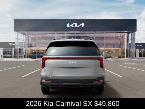 New 2026 Kia Carnival SX w/ SX Dark Edition Package FWD image 6