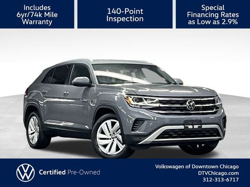Certified 2022 Volkswagen Atlas Cross Sport SE image 1