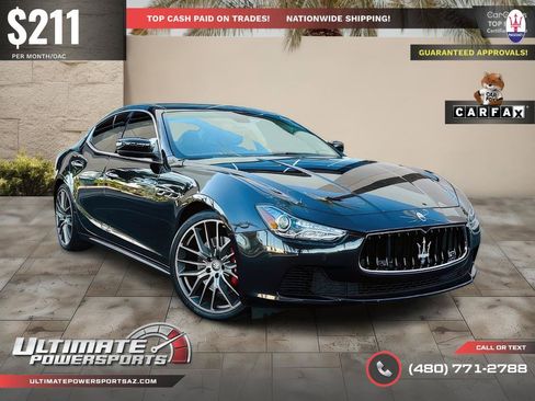 Used 2014 Maserati Ghibli S Q4 AWD/4WD image 2