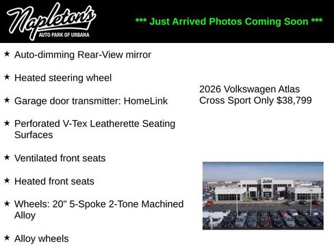 Used 2026 Volkswagen Atlas Cross Sport SE AWD/4WD image 3