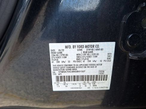 Used 2022 Ford Explorer Platinum w/ Equipment Group 601A RWD image 34