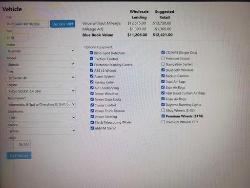 Used 2019 Hyundai Sonata SE image 26