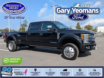 Certified 2018 Ford F450 Platinum w/ Platinum Ultimate Package