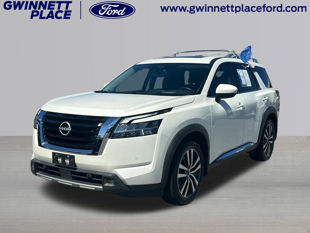 Used 2022 Nissan Pathfinder Platinum w/ Cargo Package FWD image 1