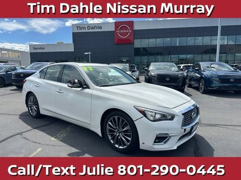 Used 2023 INFINITI Q50 Luxe w/ Cargo Package AWD/4WD image 1