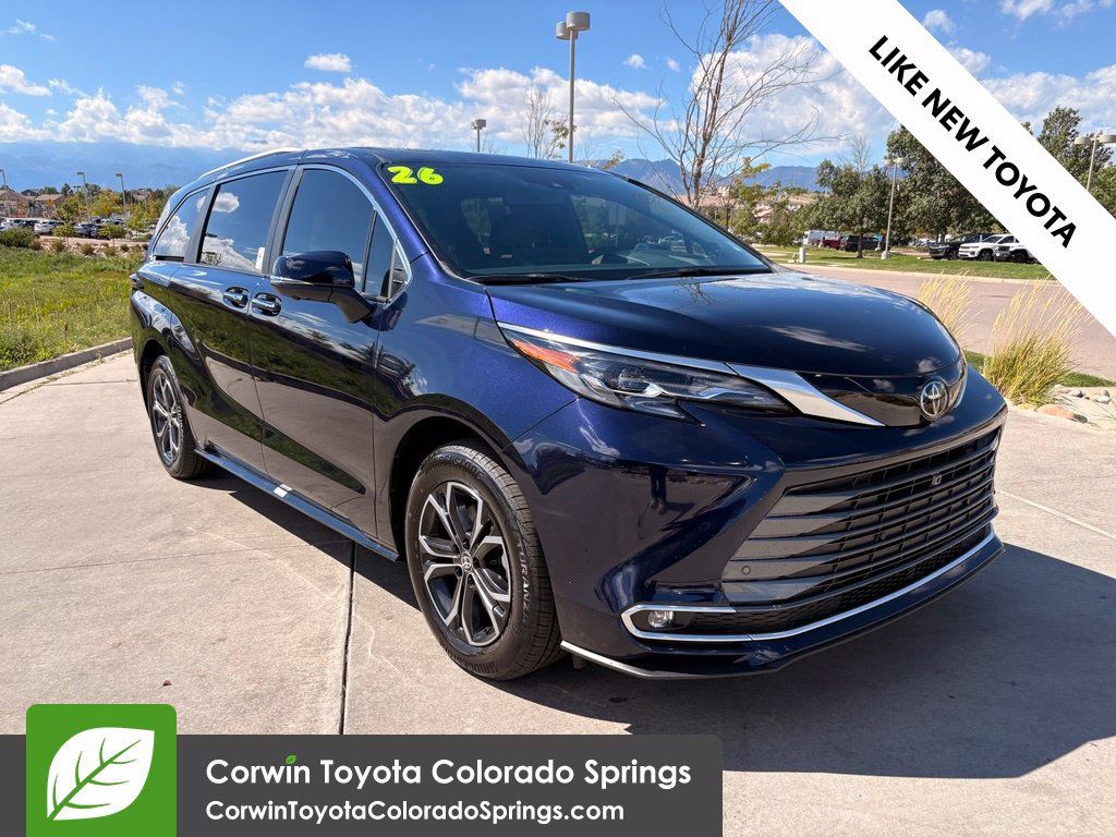 Used 2026 Toyota Sienna Platinum AWD/4WD 360° Tour