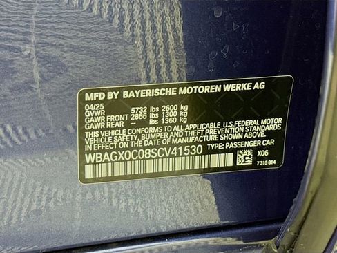 New 2025 BMW ALPINA B8 xDrive Gran Coupe image 34