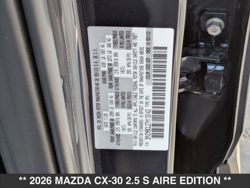 New 2026 MAZDA CX-30 AWD 2.5 S image 15