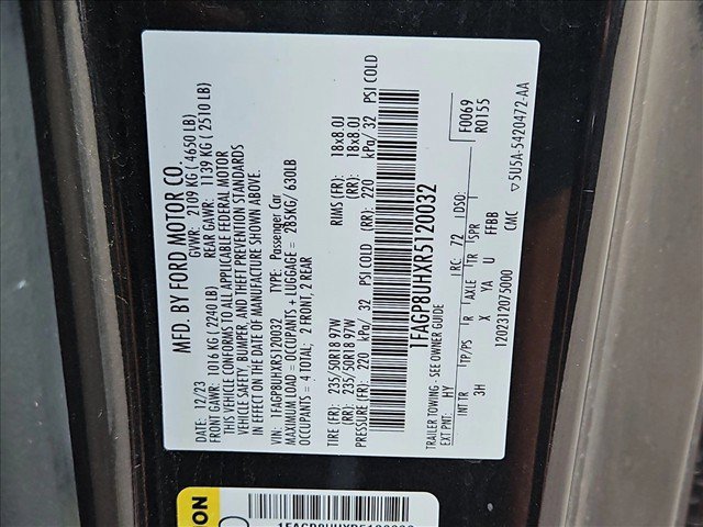 Used 2024 Ford Mustang Premium RWD image 22