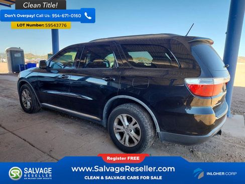 Used 2012 Dodge Durango Crew w/ Entry Nav/Commuter Group RWD image 3